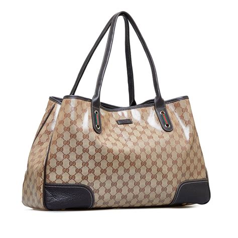 gucci crystal princy tote